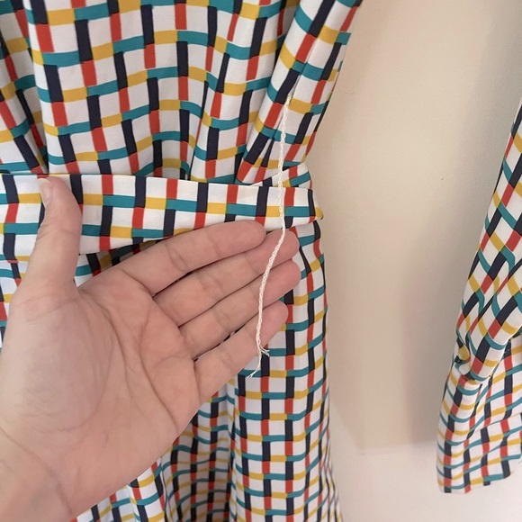 LANVIN vintage belted button up dress - Picture 6 of 6